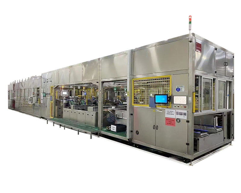 Plug-in and wash-in machine